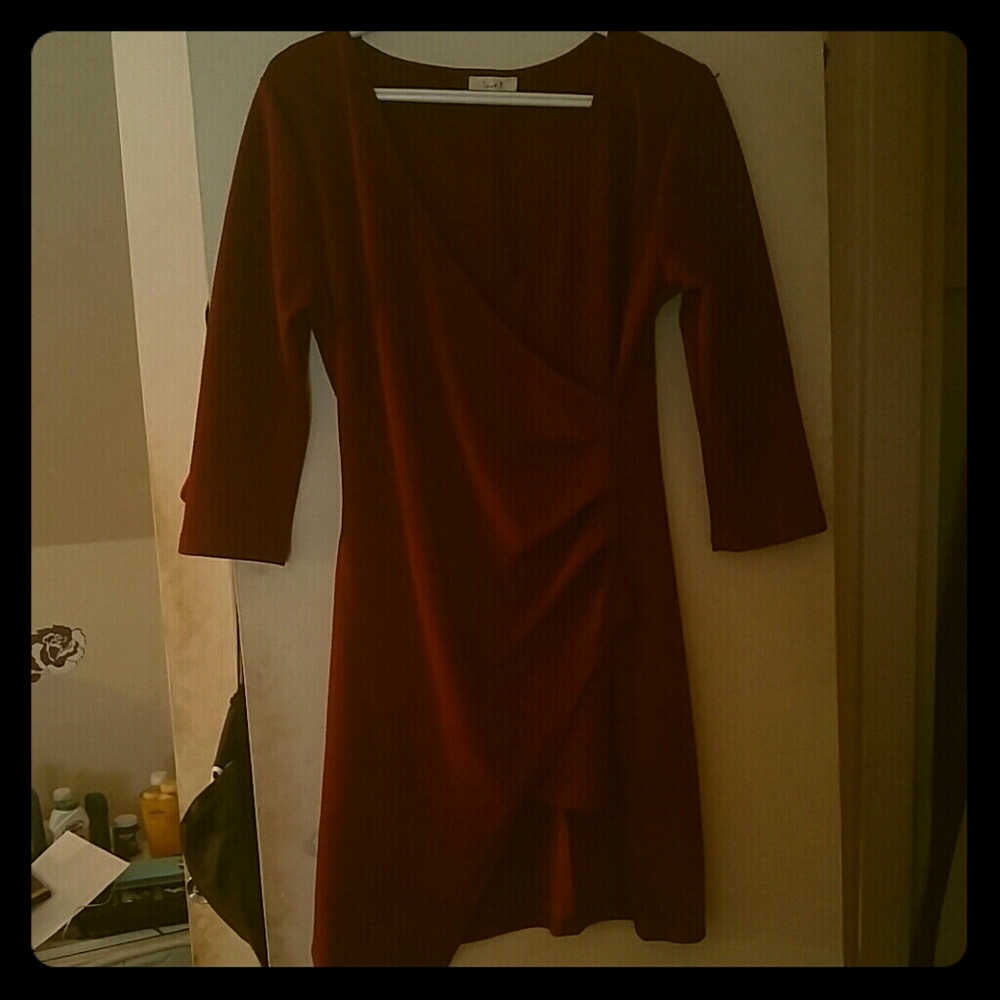 Red dress